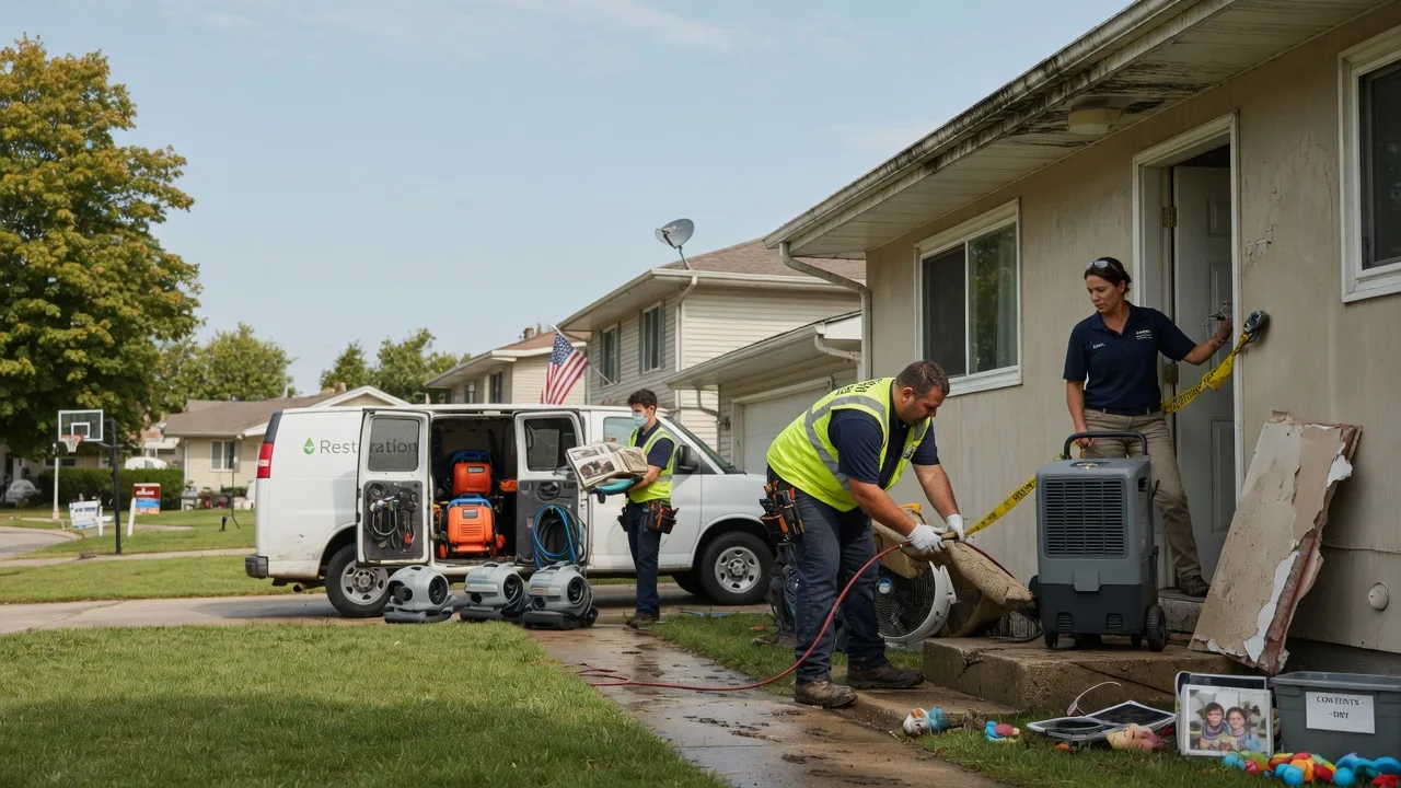 Water Damage Restoration in Stow, MA near me